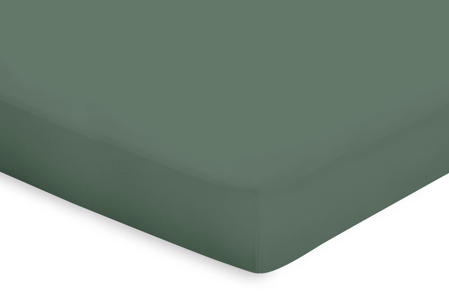 Eleganzzz Topper Hoeslaken Katoen Perkal - grenat green