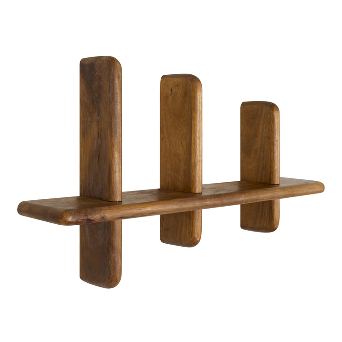 Wandrek Foggia Bruin - Hout - 51x75x14cm (BxHxD)