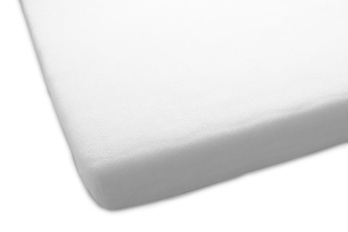 Dutch Dreams Hoeslaken Flanel Stretch 25cm Hoge Hoek Set van 2 - wit