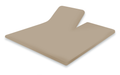 Eleganzzz Splittopper Hoeslaken Perkal Katoen - zand