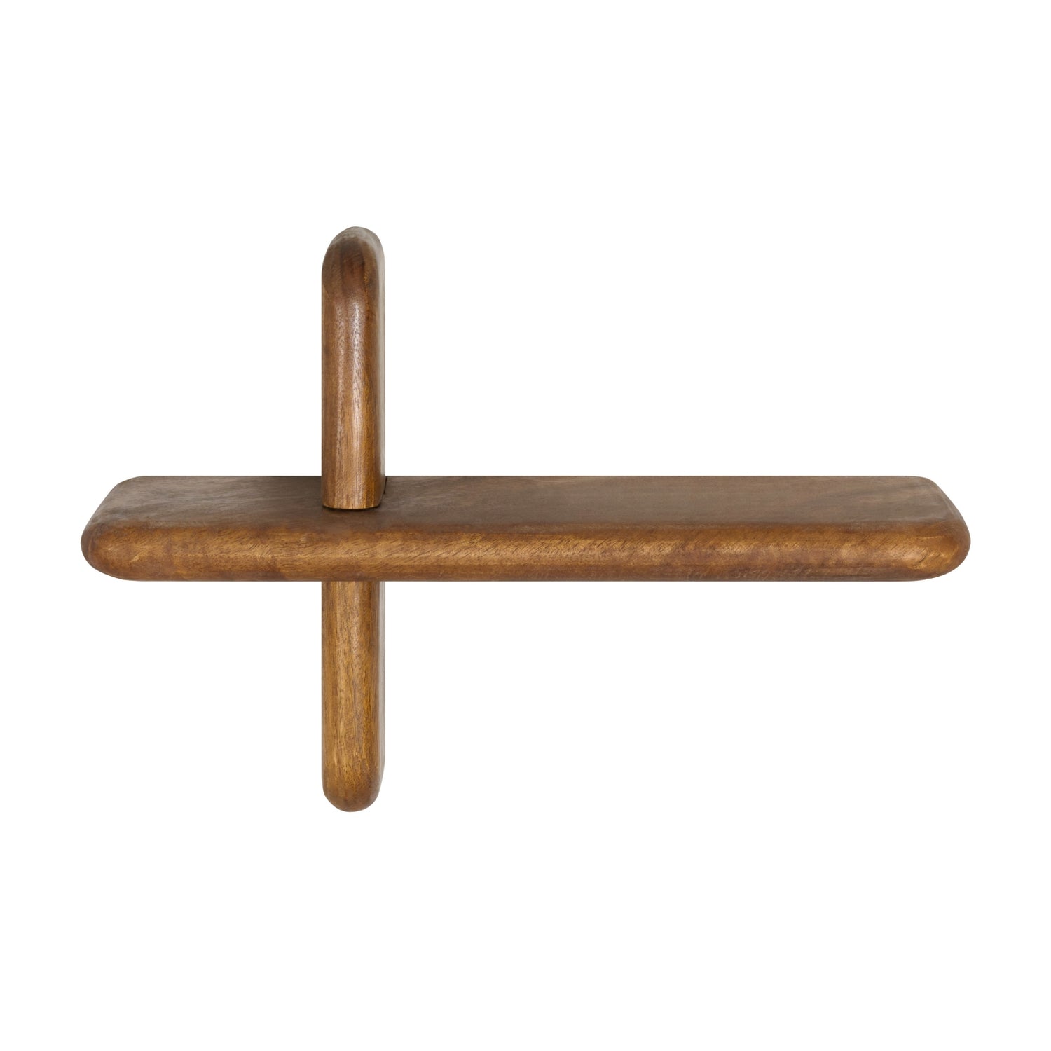 Wandrek Foggia Bruin - Hout - 40x27x14cm (BxHxD)