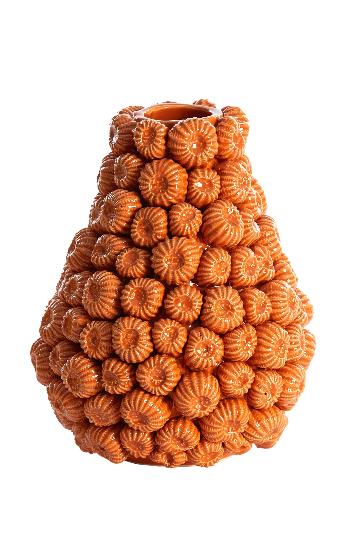 Light & Living - Vaas FALIRO - Ø22x27cm - Oranje