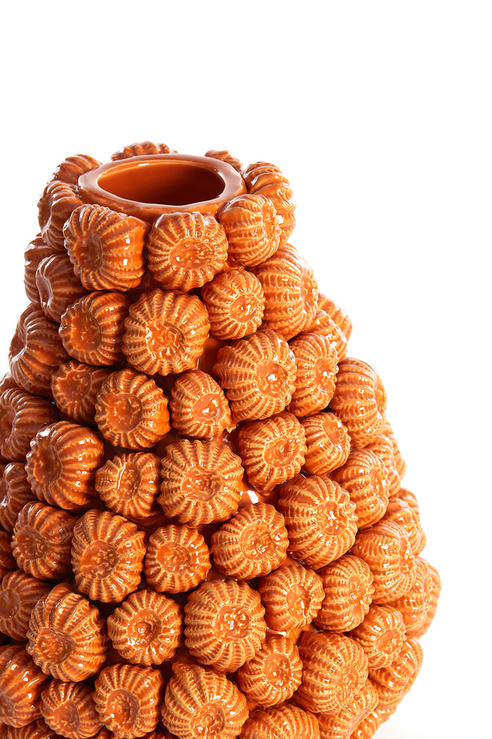 Light & Living - Vaas FALIRO - Ø22x27cm - Oranje