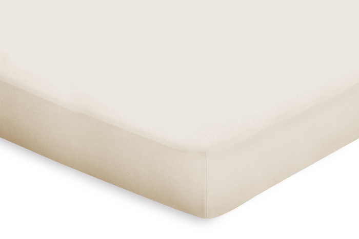 Eleganzzz Topper Hoeslaken Katoen Perkal - ivoor