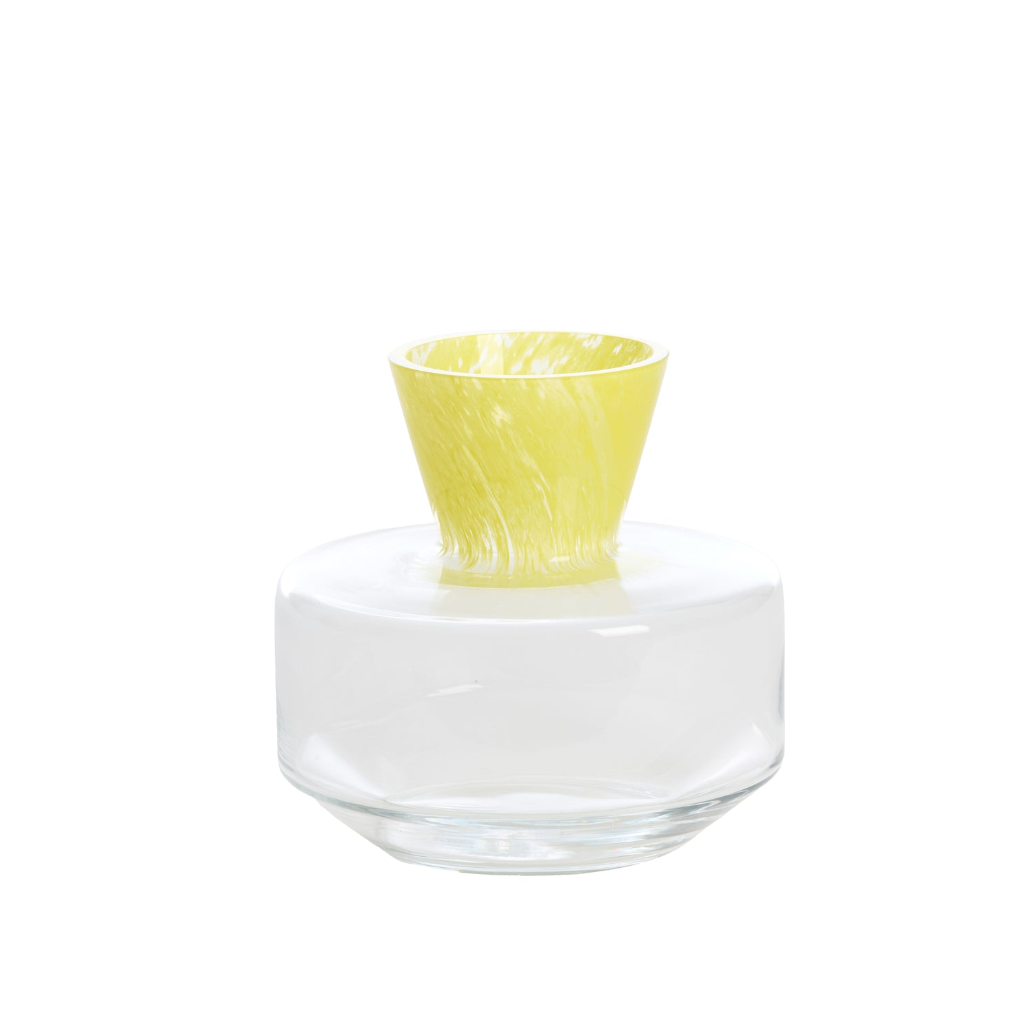 Light & Living - Vaas VARELA - Ø25.5x25cm - Geel