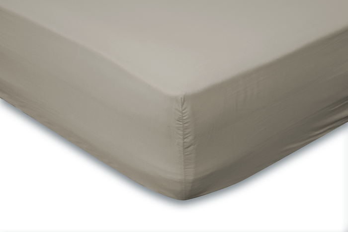 Eleganzzz Hoeslaken Jersey Katoen Stretch 35cm Hoge Hoek - mushroom