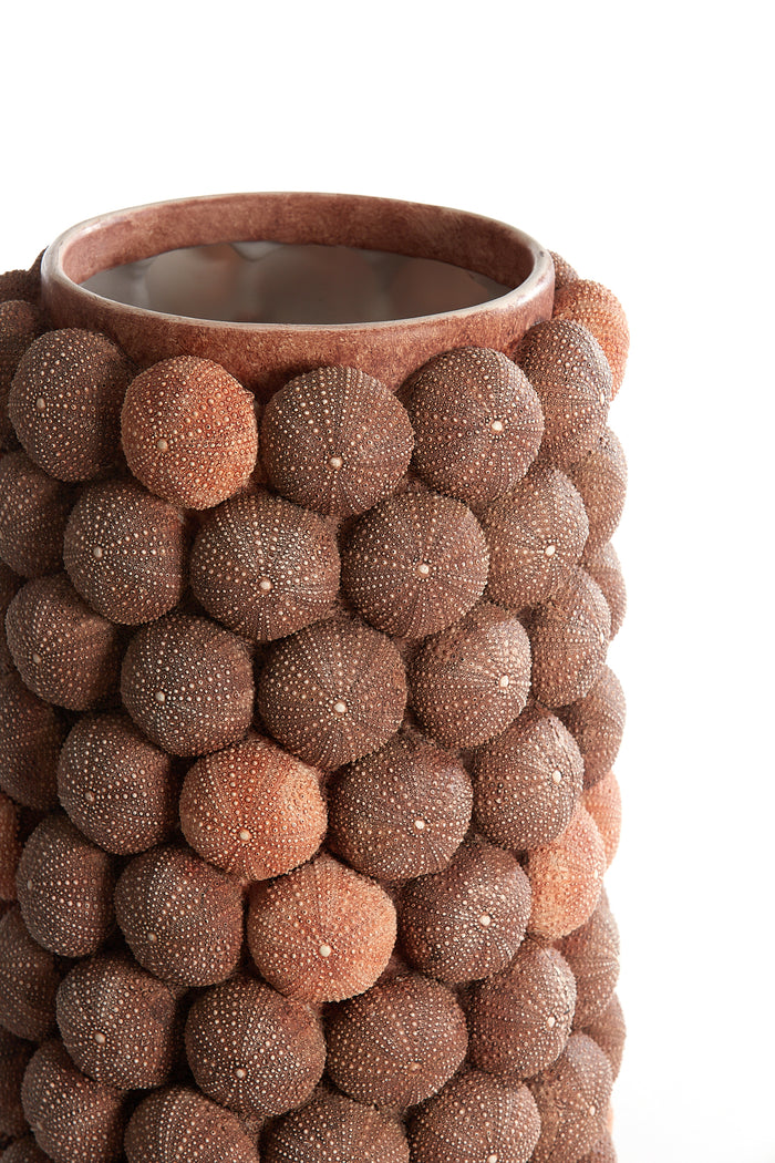 Light & Living - Vaas SEA URCHIN - Ø25x40cm - Rood