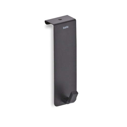 Kledinghaak voor Deur, Set van 2 Stuks, Zwart - Kela | Colgar