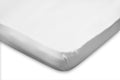 Eleganzzz Topper Hoeslaken Jersey Katoen Stretch - wit