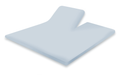 Eleganzzz Splittopper Hoeslaken Perkal Katoen - licht blauw