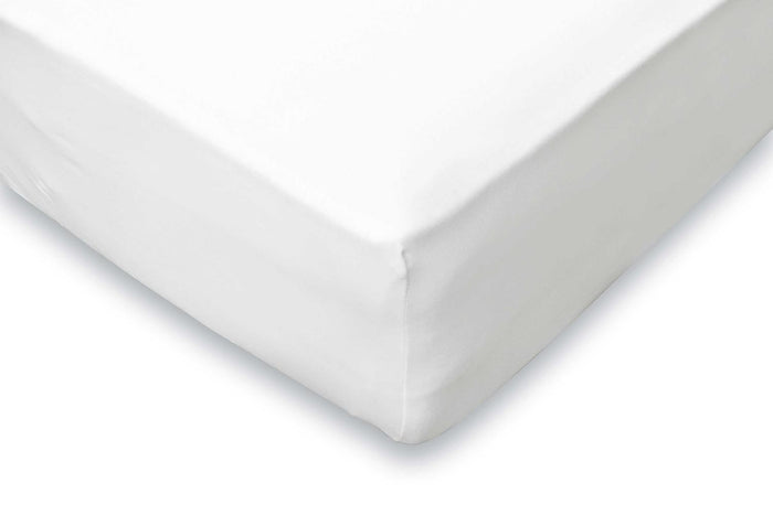 Eleganzzz Hoeslaken Jersey Katoen Stretch 35cm Hoge Hoek - wit