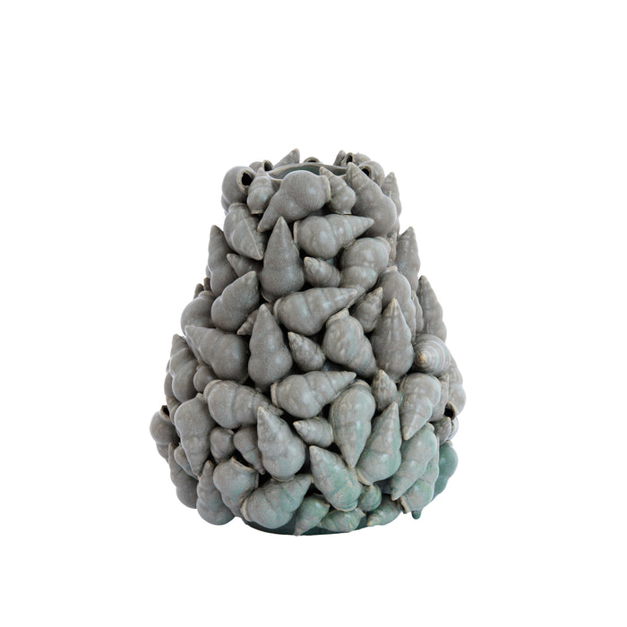 Light & Living - Vaas GEORGIA - Ø25x28cm - Grijs