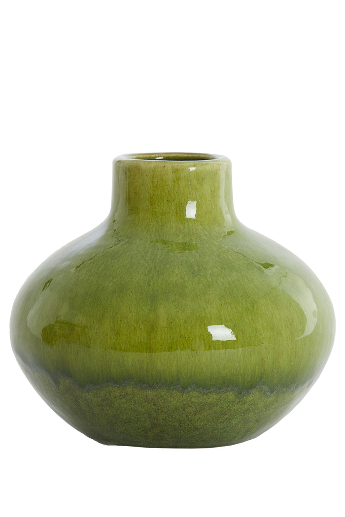 Light & Living - Vaas TUSCIA - Ø26.5x23cm - Groen