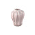 PTMD Hamish Pink Ceramic Round Wavy Shaped Vase M