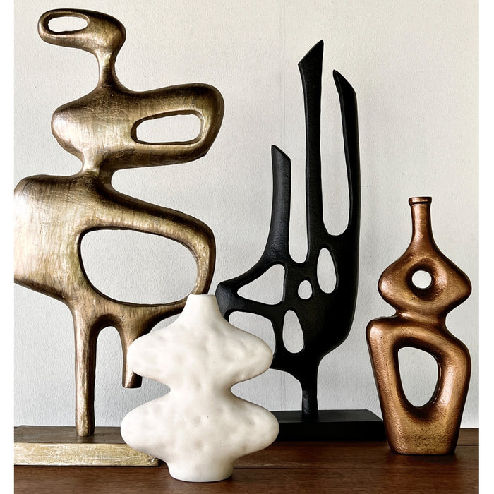 Vaas Borgos  - Porselein - 16x18x6cm (BxHxD)