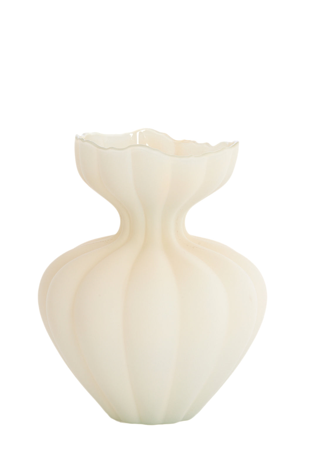 Light & Living - Vaas VARENNA - Ø26x32cm - Wit