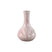 PTMD Hailey Pink Ceramic Round Vase Narrowed Top L