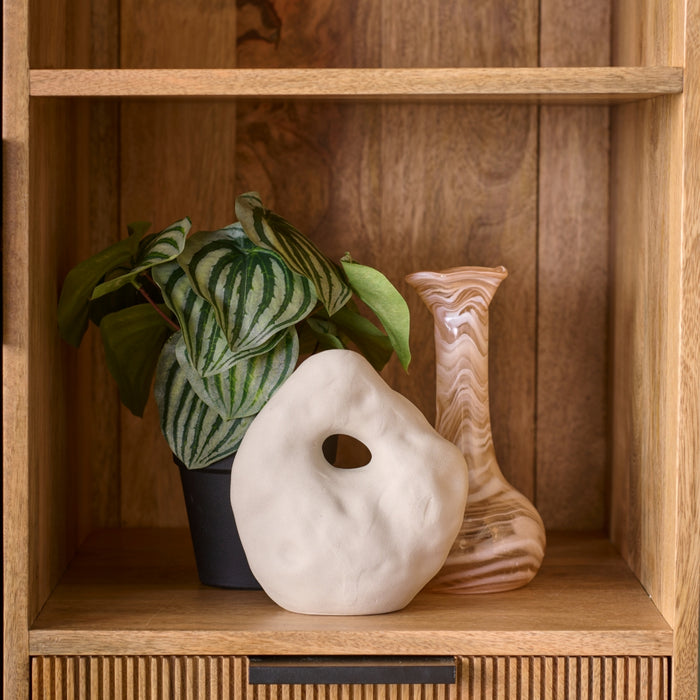 HD Collection Vaas Waves  - Glas - 11x20x11cm (BxHxD)