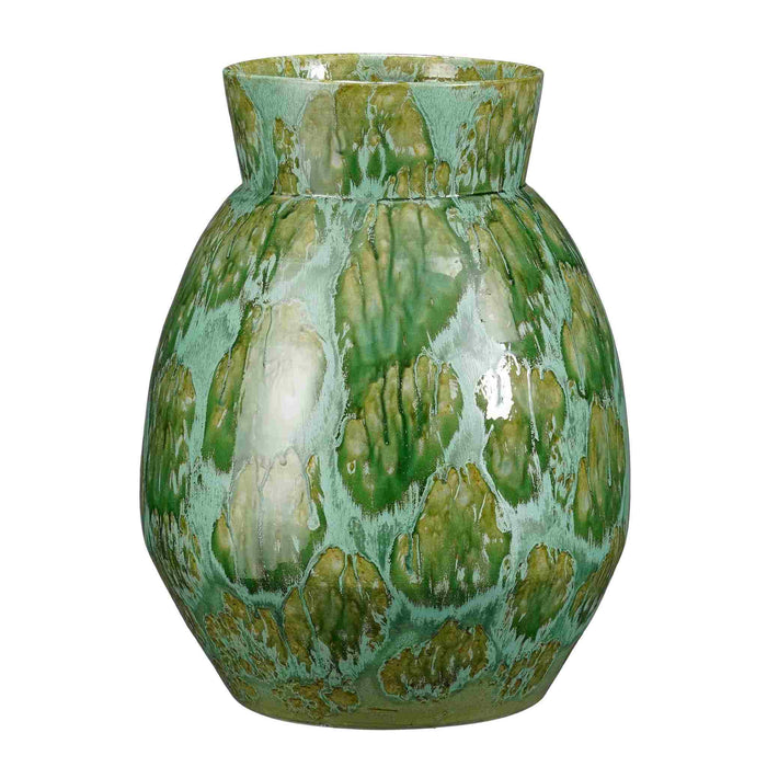 Mica Decorations Vaas Harris - 38x38x50 cm - Keramiek - Groen