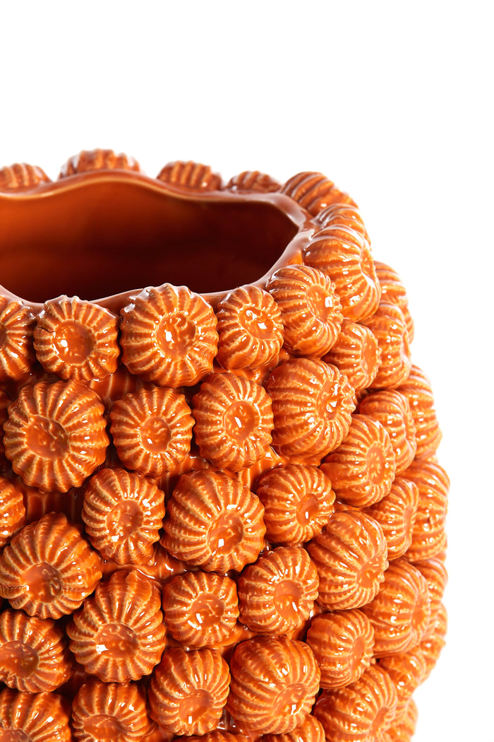 Light & Living - Vaas FALIRO - Ø26x26cm - Oranje