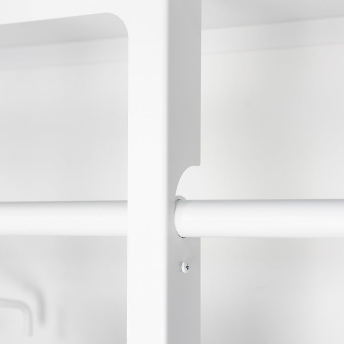 SPINDER DESIGN LUNO LARGE 100 Wandkapstok - Wit