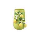 PTMD Stacy Green Ceramic Vase With Lemons On Twig L