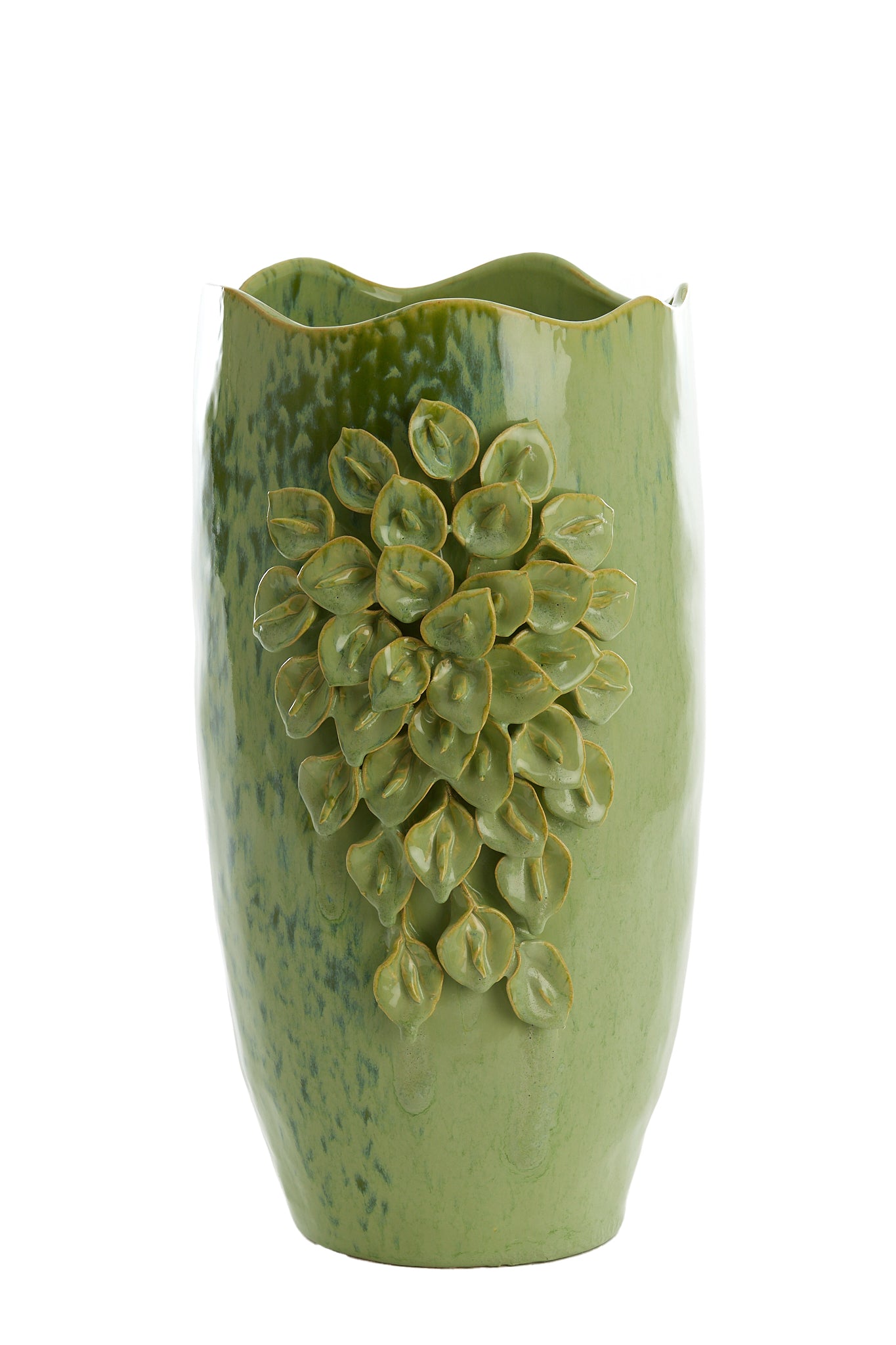 Light & Living - Vaas AMIATA - 31.5x27x50cm - Groen