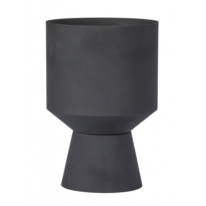 Bloempot Schore M  - Metaal - 25x37x25cm (BxHxD)