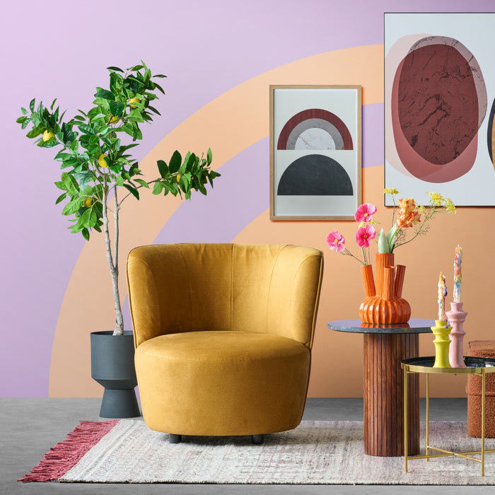 Bloempot Schore M  - Metaal - 25x37x25cm (BxHxD)