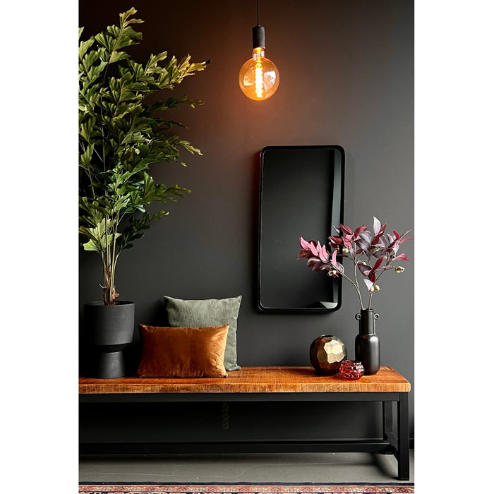 Bloempot Schore M  - Metaal - 25x37x25cm (BxHxD)