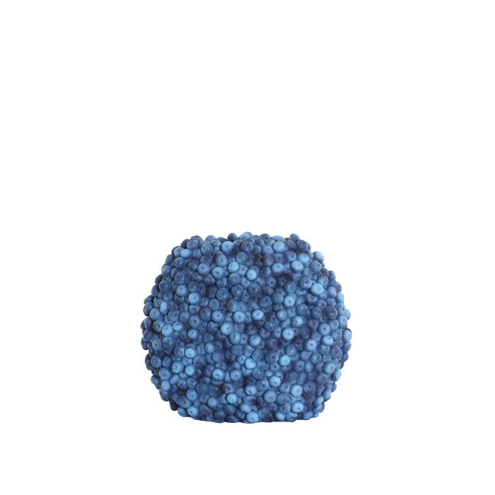 Light & Living - Vaas BERRIES - 32x18x27.5cm - Blauw