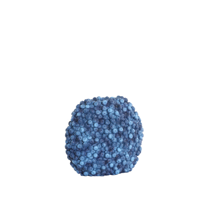 Light & Living - Vaas BERRIES - 32x18x27.5cm - Blauw