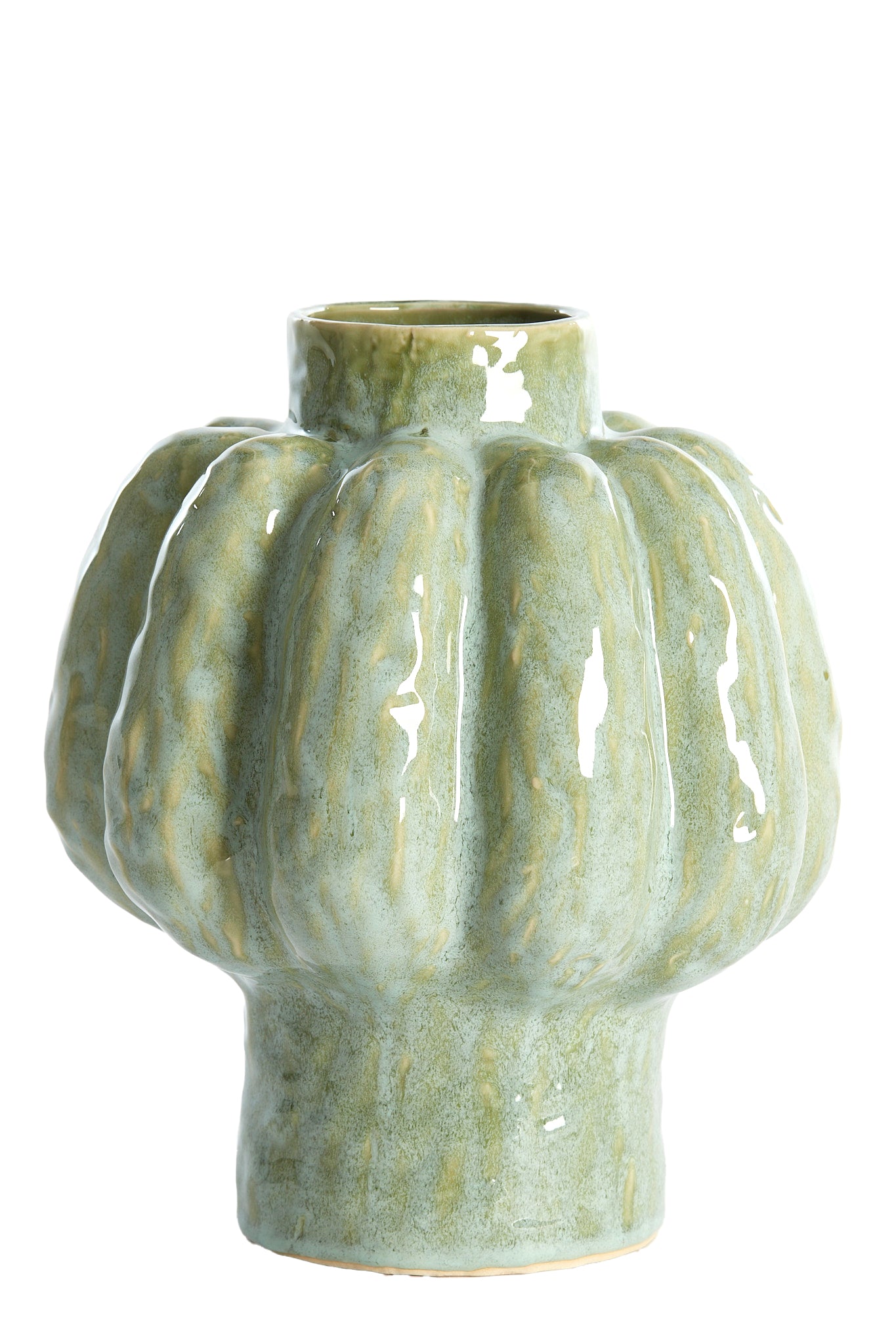 Light & Living - Vaas ALIVERI - Ø25x29cm - Groen