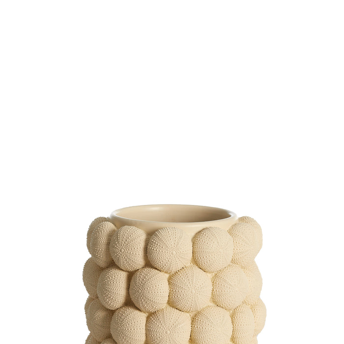 Light & Living - Vaas SEA URCHIN - Ø20.5x18cm - Wit