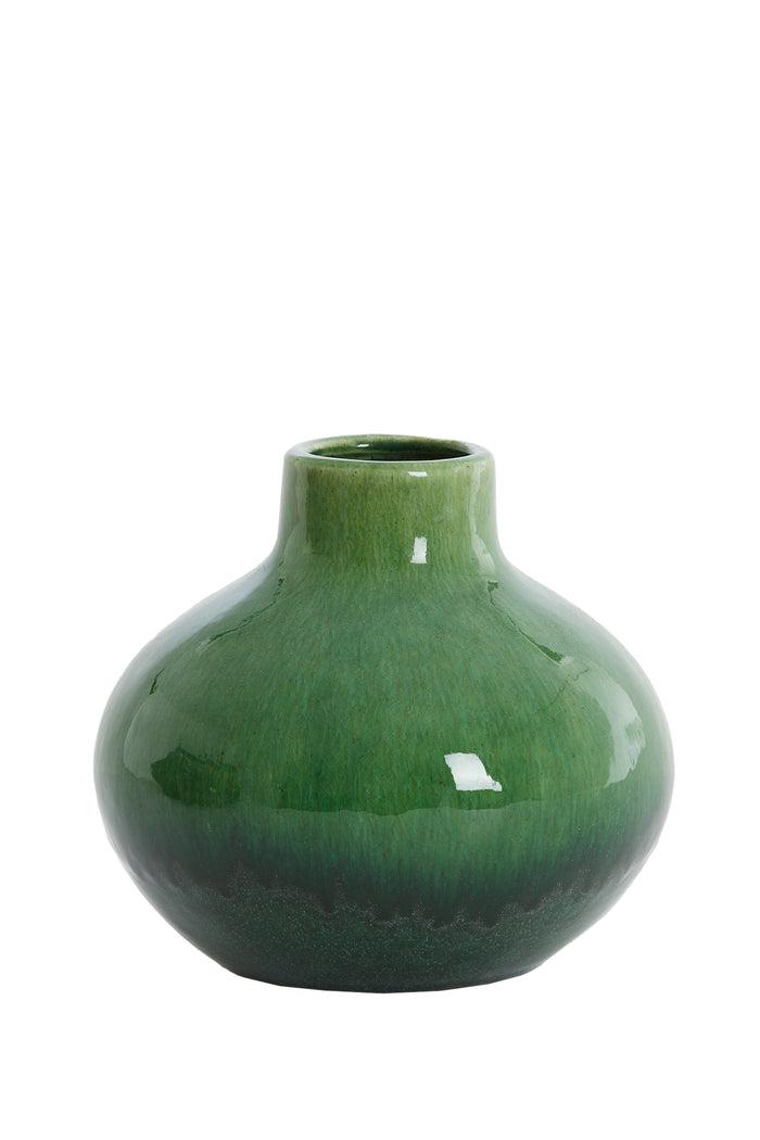 Light & Living - Vaas TUSCIA - Ø21.5x19cm - Groen