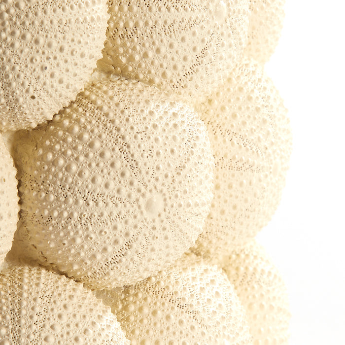 Light & Living - Vaas SEA URCHIN - Ø20.5x18cm - Wit