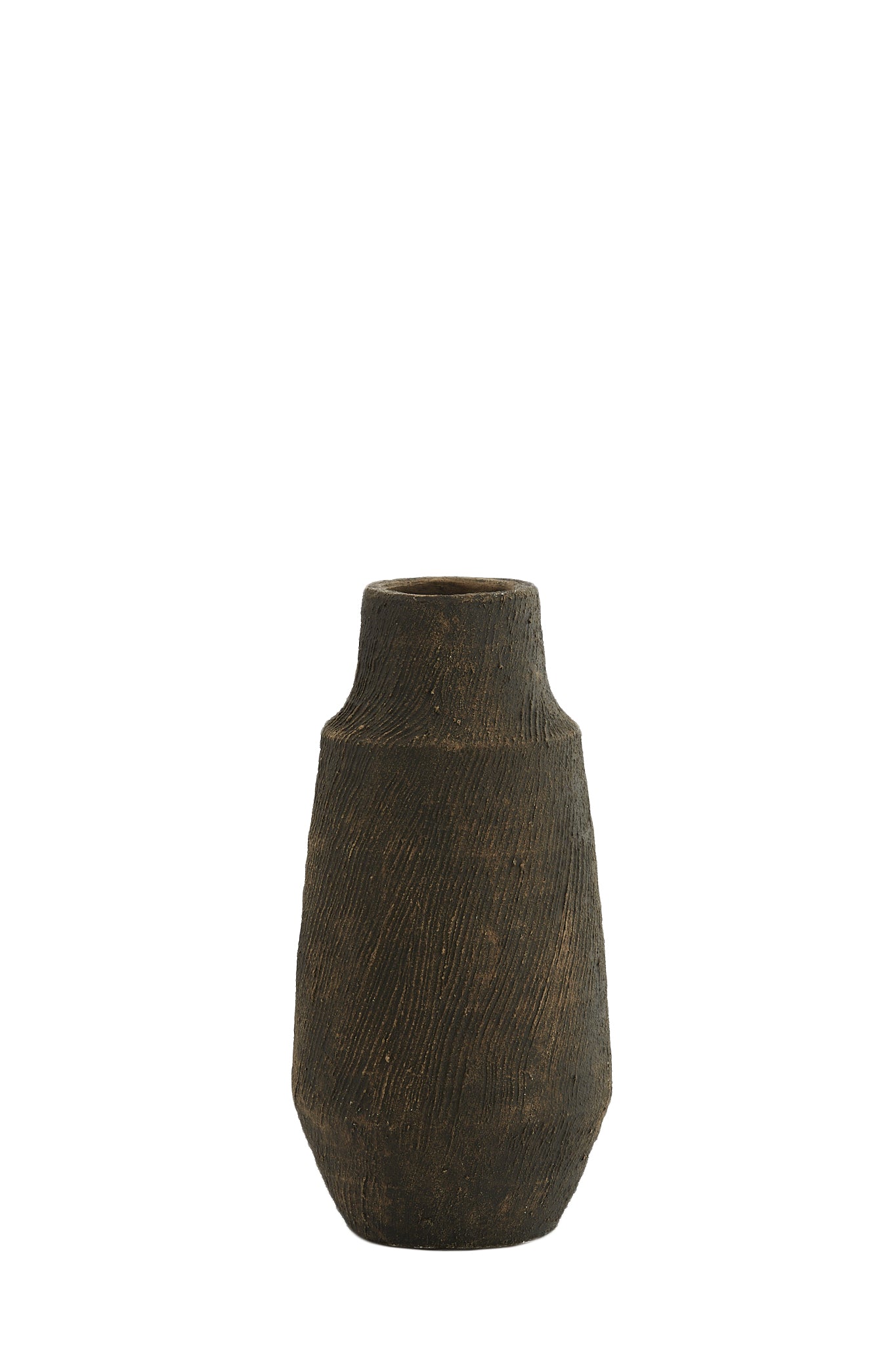 Light & Living - Vaas KIDIRA - Ø18.5x38cm - Bruin