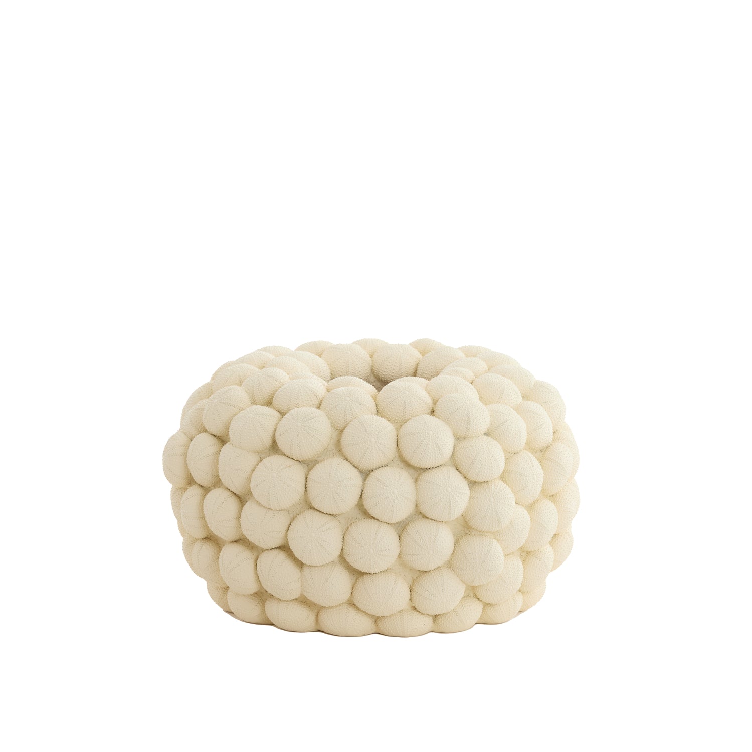 Light & Living - Vaas SEA URCHIN - Ø40x23.5cm - Wit
