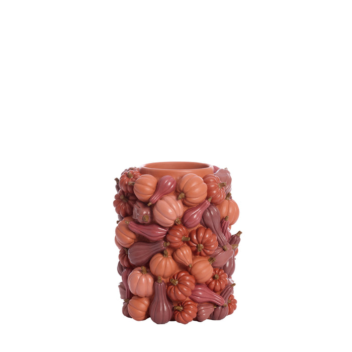 Light & Living Light&living Vaas deco Ø27,5x33 cm PUMPKIN rood