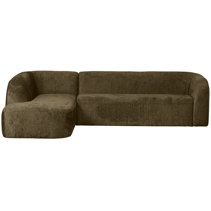 WOOOD Sloping Hoekbank Links - Velvet - Bonsai