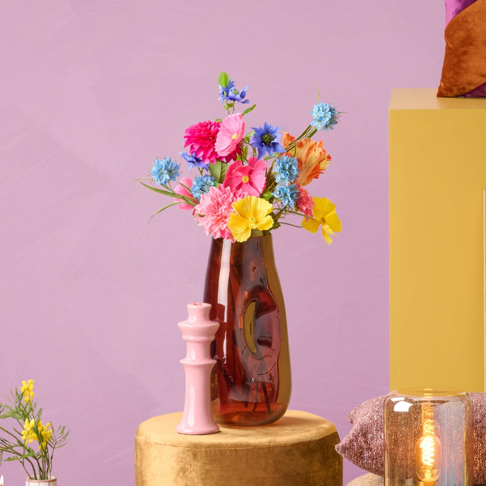 HD Collection Kandelaar Lines  - Keramiek - 8x24x8cm (BxHxD)