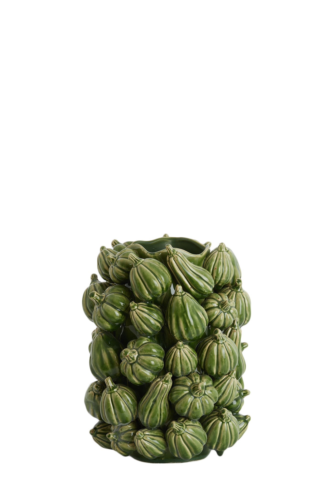 Light & Living - Vaas PUMPKIN - 25x24x31cm - Groen