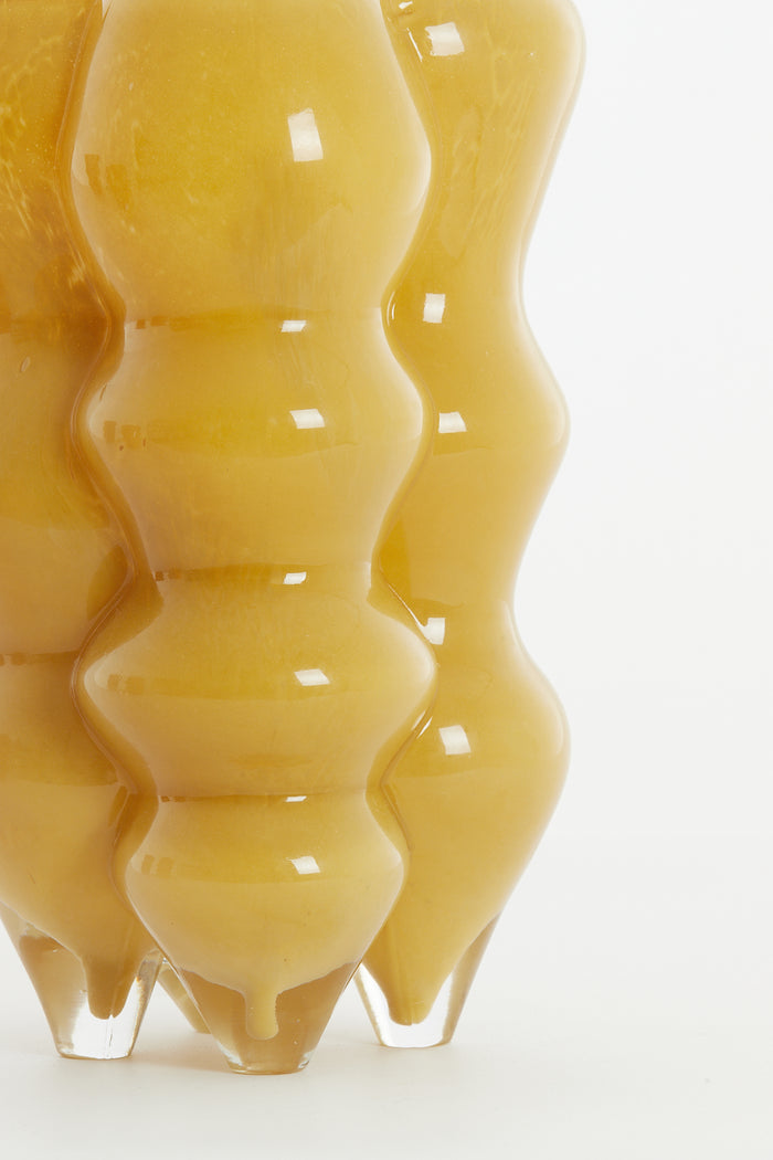 Light & Living - Vaas CEREA - Ø19.5x34cm - Geel