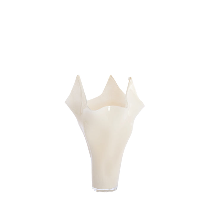 Light & Living - Vaas AIORA - Ø22x40cm - Wit