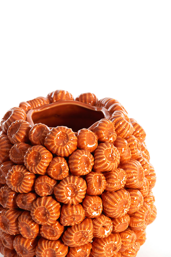 Light & Living - Vaas FALIRO - Ø20.5x19cm - Oranje