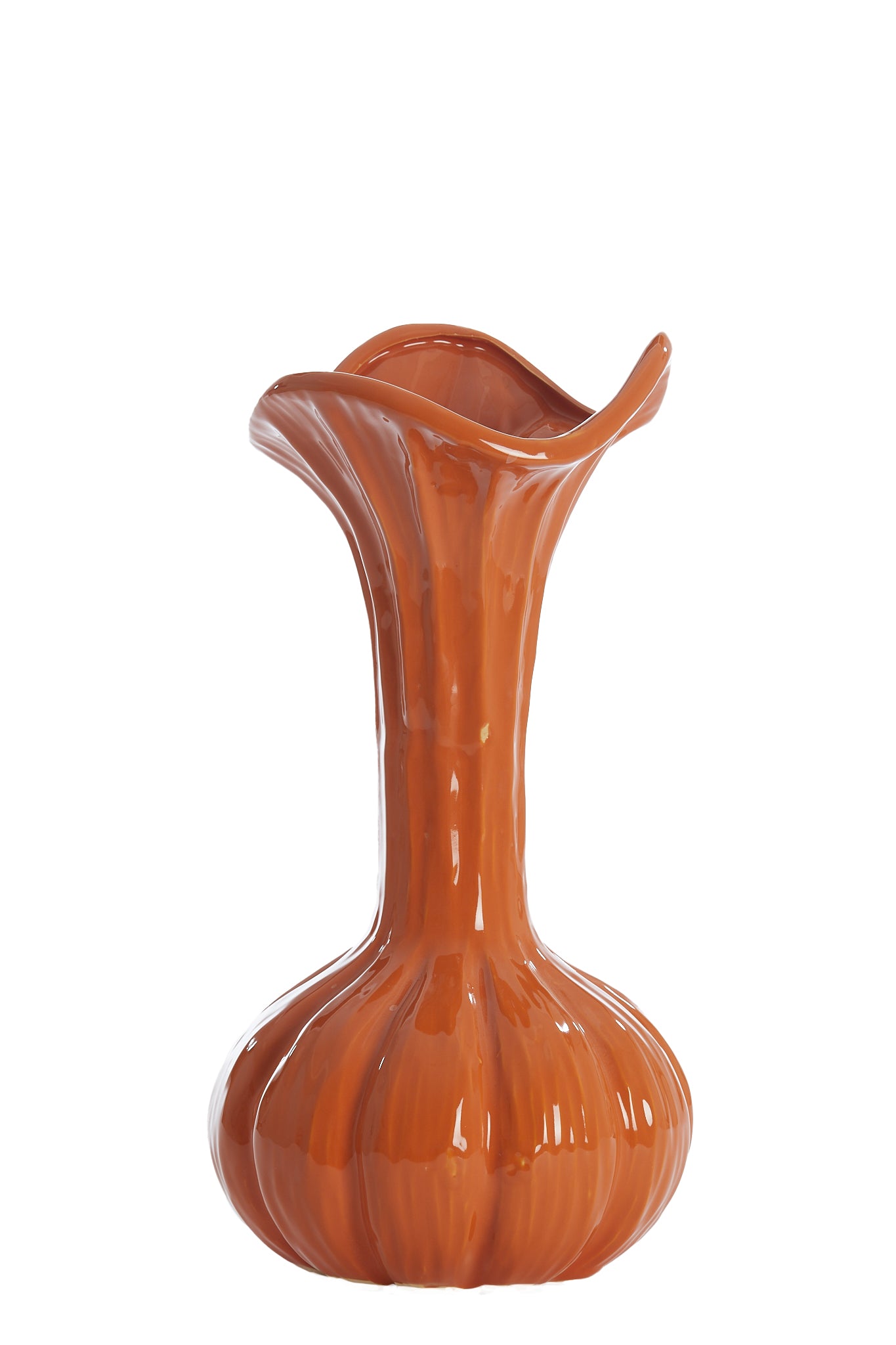 Light & Living - Vaas METHONI - Ø23x44cm - Oranje