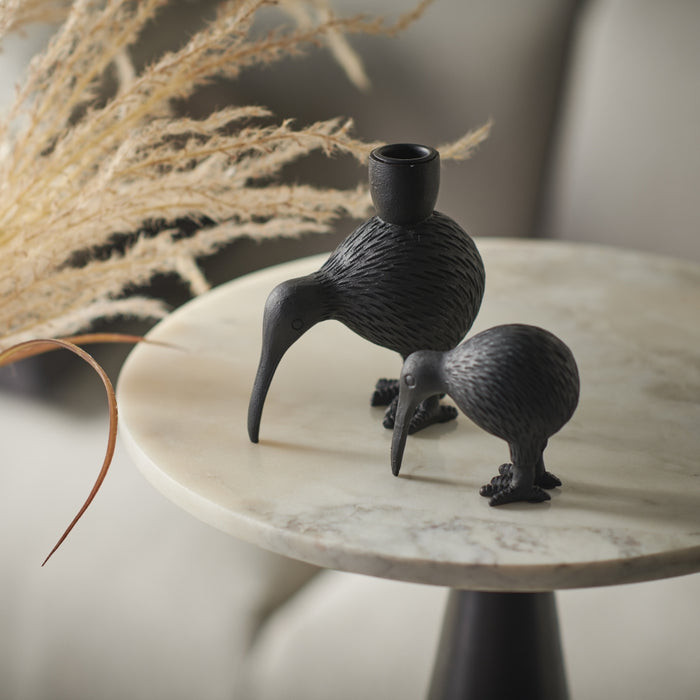 HD Collection Kandelaar Lijster -  - Polystone - 13x15x7cm (BxHxD)