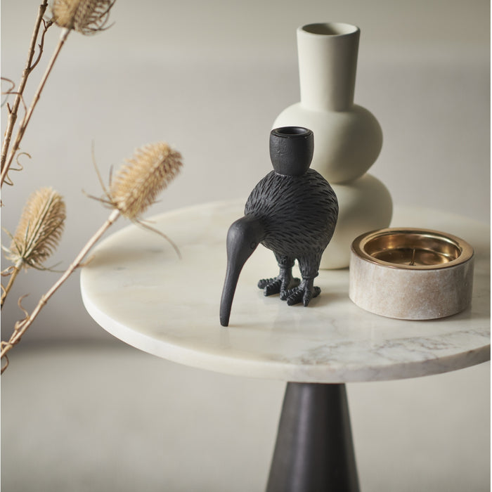 HD Collection Kandelaar Lijster -  - Polystone - 13x15x7cm (BxHxD)