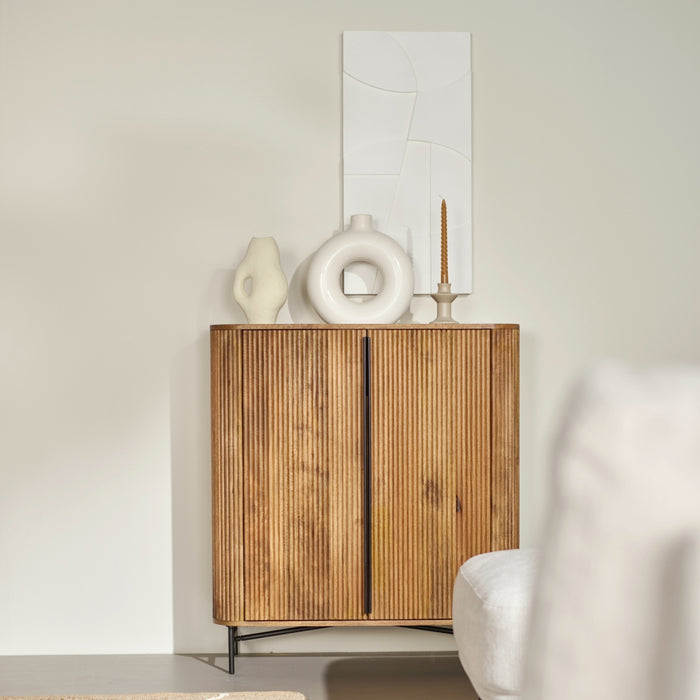 HD Collection Kandelaar Inaka  - Keramiek - 9x12x9cm (BxHxD)