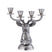 PTMD Thien Silver Casted Alu Reindeer Candleholder